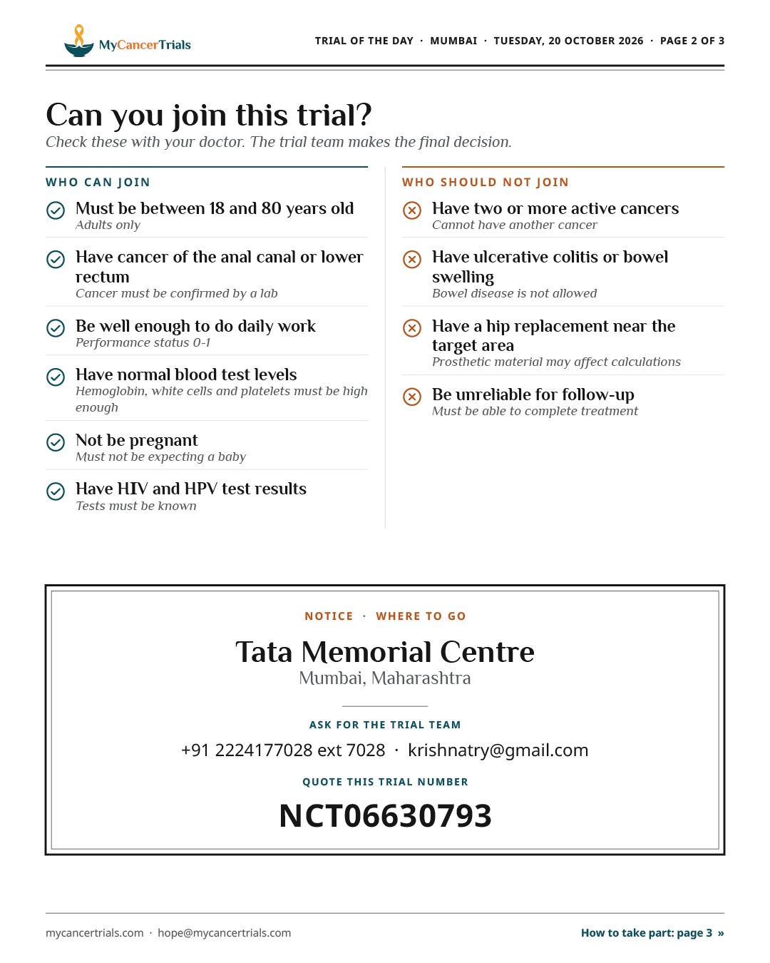 Trial of the day, page 2 of 3